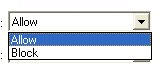 Action Menu